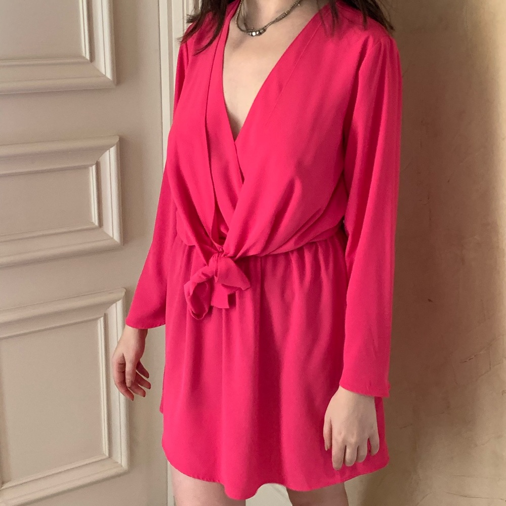 TOPSHOP PINK DRESS